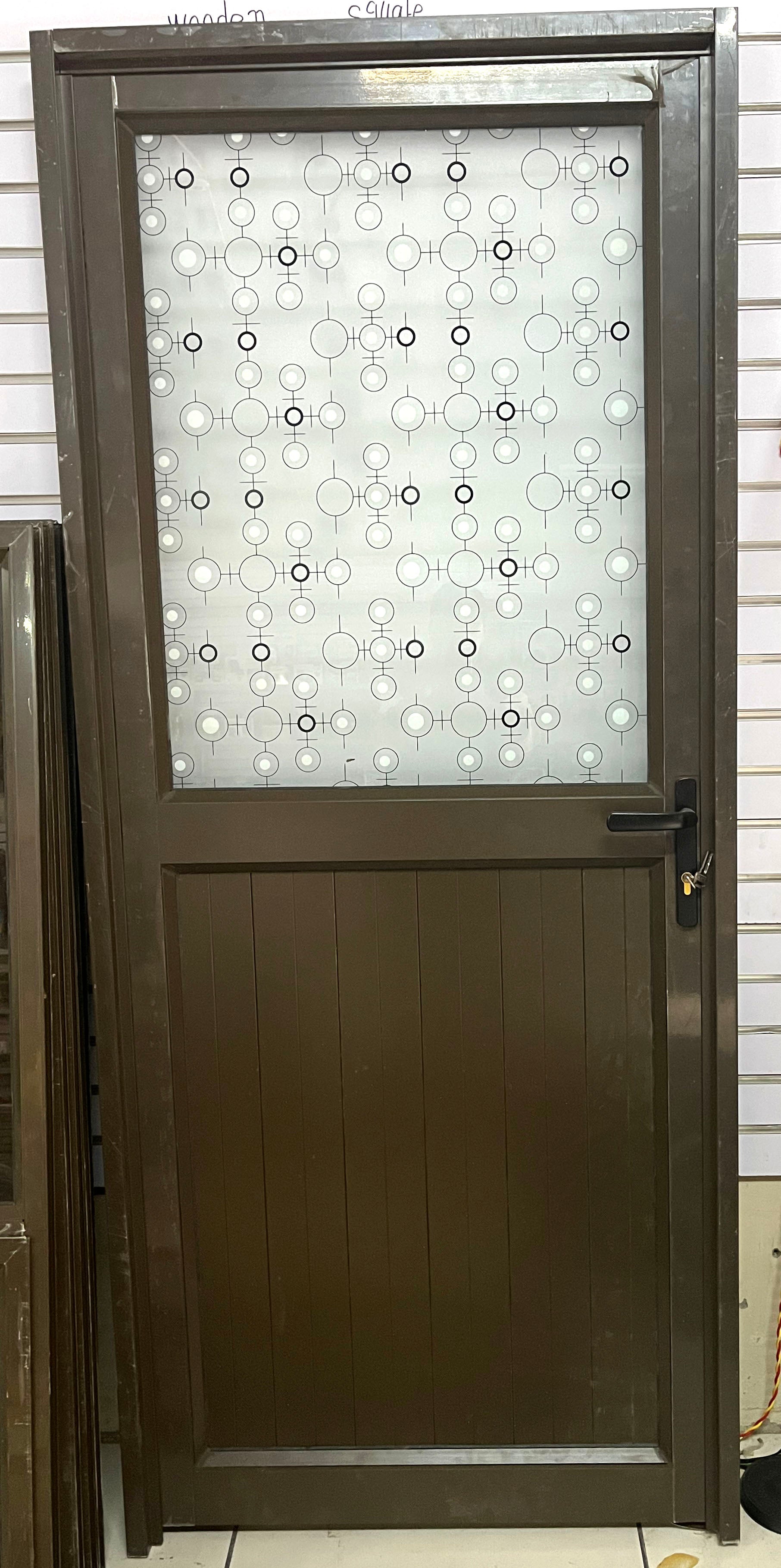 ALUMINIUM SINGLE DOOR SIZE 900MM*2100MM